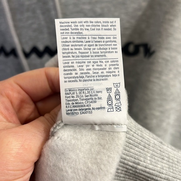 NWT Champion Powerblend Logo Hoodie in M - Picture 8 of 10